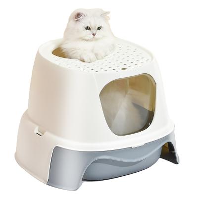 China Cats Wholesale 2021 Economical Custom Design Toilet Pet Cat Toilet Bin Cleaning for sale