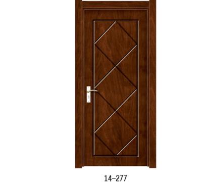 China 2022 Latest Design China Suppliers Luxury Custom Teak Solid Wood Doors Waterproof Interior MDF Solid Wood Door for sale