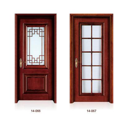 China Modern Turkish Wooden Doors Design Luxury Interior Wooden Door With Door Handle for sale