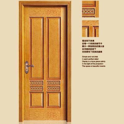 China Waterproof Modern Design European Style Luxury House Hotel Interior Room Doors for sale