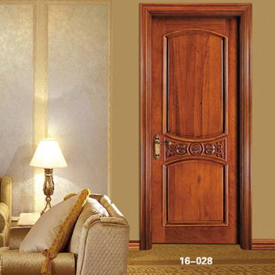 China Good Quality Waterproof Modern PVC Finished Painted Wooden Door For House Hotel Room Door for sale