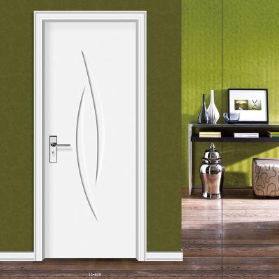 China Modern Modern Interior Door Designs Solid PVC Hotel Room Doors Bedroom Door for sale