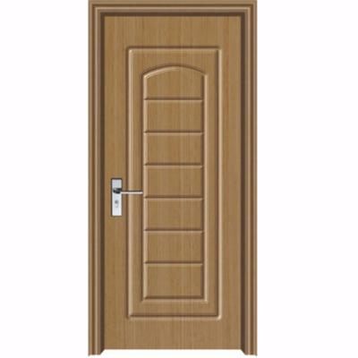 China Hot Selling Modern PVC Room Cheap Teak Wood Door Design Modern Wood Interior Doors With Design Pictures For Bangladesh for sale