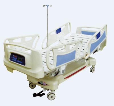 China Hospital Room Hospital Bed White Steel Sets Material Electric Type Certificate ABS Furniture Original Color Size for sale