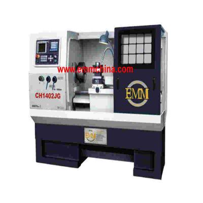 China Cutting CH1402JG cheap fanuc cnc lathe turning machine for sale