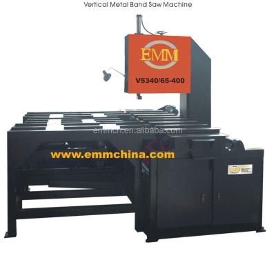 China EMM V5330*35-100 auto power off used vertical band saw machine for sale for sale