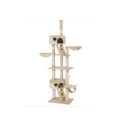 China Sustainable Eu Standard For Sale Environmental Friendly Hot Vinyl Customized Toysadjustable Cat Condo Tower Pet Eu Standard For Environmen for sale