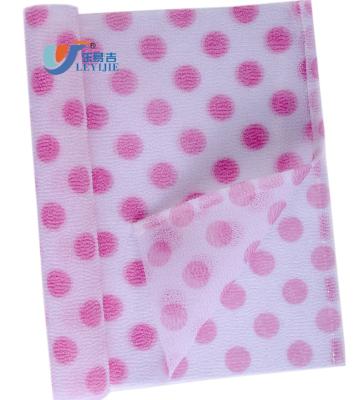 China EXFOLIATE Printing 100% Nylon Japanese Bath Towels Beauty Skin Body Cleanser Exfoliating Plain Dish Cloth for sale