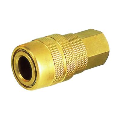 China Factory America Type Two Contact Brass Air Quick Coupling for sale