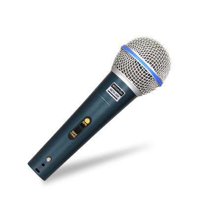 China Economic Karaoke Microphone 58A Wired Microphone Studio Microphone Professional for sale