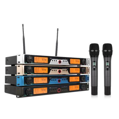 China U-2010 System Perfect Microphone Dynamic UHF Noise Wireless Microphone For Karaoke for sale