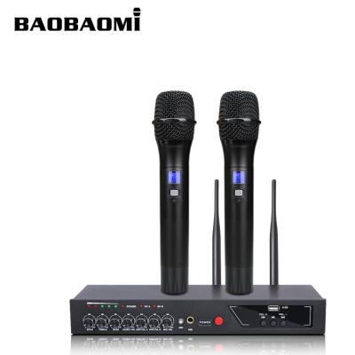 China Handheld Microphone ROhS BT Wireless Karaoke mu6s for sale