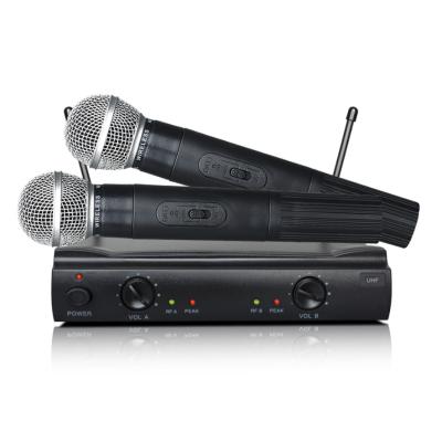 China Economic Discount Touch 2 Channel Debra Lapel Anti-Corrupt Wireless Microphone for sale