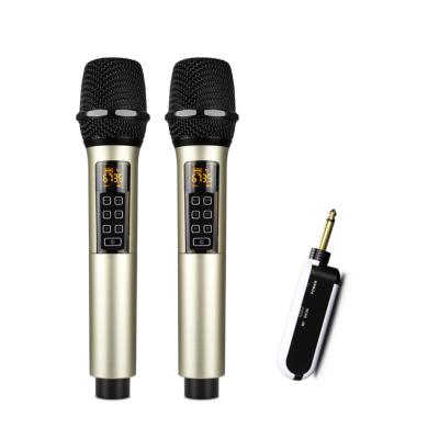 China Handheld Microphone Most Competitive Broadcast Microphone Headset With Microphone UHF Wireless Headset Wireless Microphone for sale