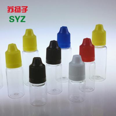 China Plastic PET 3ml/5ml/10ml/15ml/20ml/30ml/50ml/100ml Chemical Medicine Eye Dropper Liquid Bottle With Long Thin Tip for sale