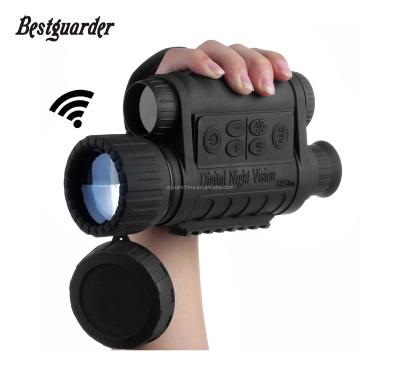 China 300-500m Bestguarder WG-50plus Equinox z WIFI Digital Night Vision Monocular with 6x50 up to 200m at Night for sale