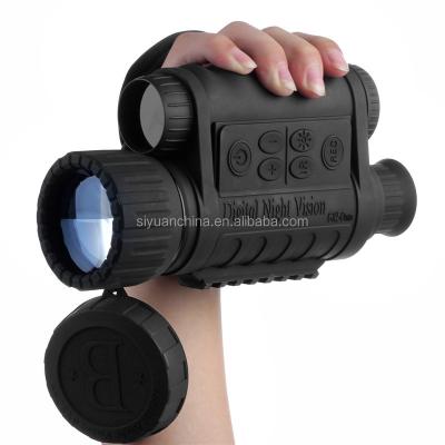 China 350m Bestguarder WG-50 6x50 Digital Night Vision Monocular 350m Range Takes Photos And Video for sale