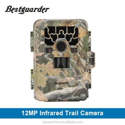 China Bestguarder 12MP HD 1080P IR Hunting Game Trail Camera Wildlife Surveillance Camera IP66 SG-880V for sale