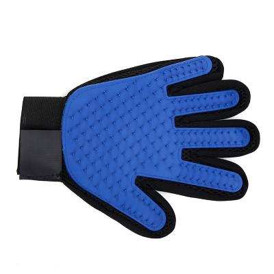 China Stocked Hot Sell Pet Grooming Gloves Dog, Dehairing Gloves Sweep, Dog Bath Gloves Cat Stroking Gloves for sale