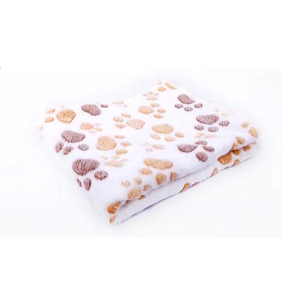 China Hot Stocked Pet Mattress Fur Dog Bed Blanket Hot Sale Soft Custom Dog Mat for sale