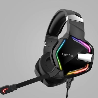 China Wholesale gaming headset for Samsung 7.1 virtual stereo surround RGB gaming headset wired noise reduction stereo microphone for sale