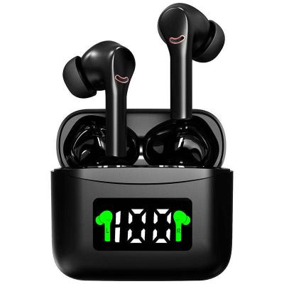 China New  TWS J5  ENC ANC Wireless  Headset Active Noise Reduction IPX6 Waterproof With LED Display for sale