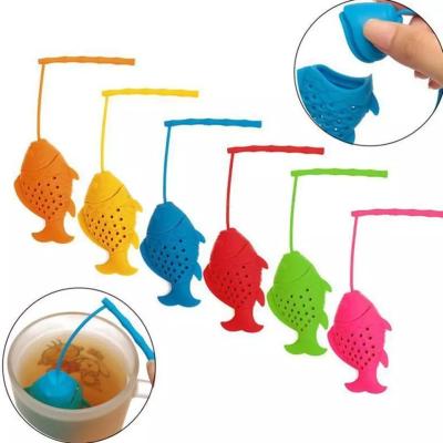 China PORTABLE Eco Friendly Tea Infuser with Reusable Silicone Strainer and Multi Colour for sale