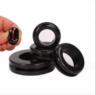 China Silicone rubber EPDM NBR NR Kabelsleeve Rubber Grommet voor vormverwerkingsservice Te koop