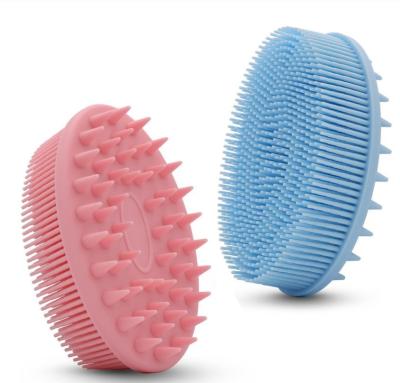 China Makkelijk schoon te maken Loofah huid met siliconen body scrubber en exfoliërende douche badborstel Te koop