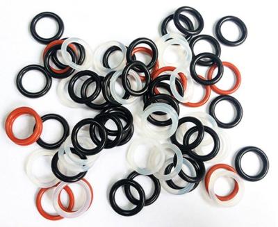 Cina Servizio di stampaggio su misura di gomma O-Ring per NBR EPDM SILICONE per soddisfare i requisiti del cliente in vendita