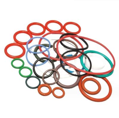 China Custom NBR EPDM HNBR FKM Silicone FPM FFKM Rubber O-Ring Seals met verwerkingsdienst Te koop