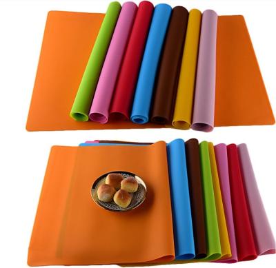 China Foldable Silicone Food Mat for Sustainable Table Decoration Accessories Type Mats Pads for sale