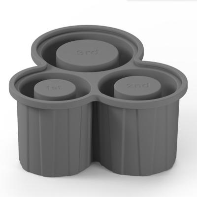 China Bequem Hohlzylinder Eismaschine für 20-40 Unzen Tumbler Becher Silicone Material zu verkaufen