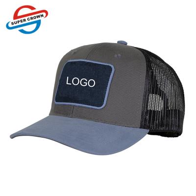 China Wholesale COMMON Trucker Hat Custom Logo Cheap 6 Panel Cotton Mesh Twill Cap Trucker Hat for sale