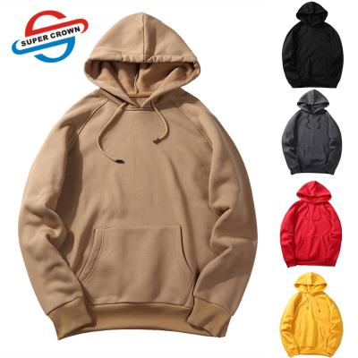 China Size Viable Fashion Colorful EU Hoodies Men Thicken Fleece Hoody Solid Man Hip Hop Streetwear Men Winter Sweatshirts Clothes for sale