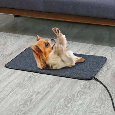 China Dog and Cat Waterproof and Washable Heater Mat Waterproof Pet Heated Mat with Bite Proof Cable for sale