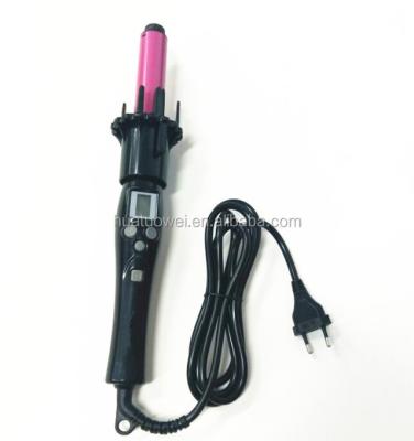 China 2017 new and hot sale ceramic rotating automatic hair curler for sale