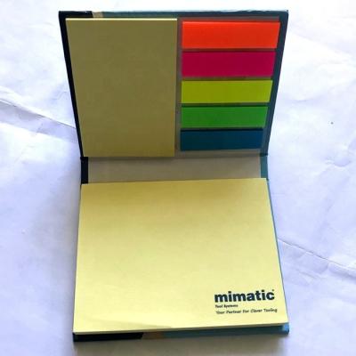 China Customized Self-adhesive Cube Memo Pad Mail Set Office Rectangular Promotional Sticky Note Recycled for sale