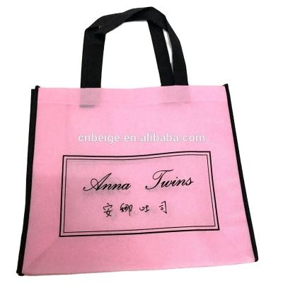 China Recycled Eco Made To Order Tote Reusable Shopping Bag Non Woven Printable for sale