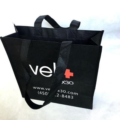 China Eco - Friendly Tote Bags Cheap Custom Printed Recyclable Non Woven Fabric Shopping Bags for sale