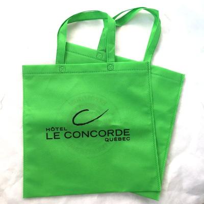 China 100% Custom Heat Seals Eco Friendly Eco Ultrasonic Non Woven Shopping Carry Bag for sale