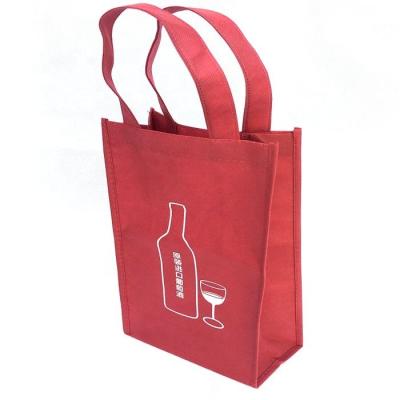 China 100% Eco-friendly Perfect Nonwoven Sewing Shopping Bags Nonwoven Handle Tote Bag for sale