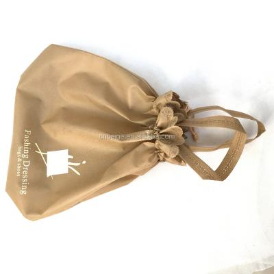 China Fashionable High Quality Non Woven Fabric Drawstring Material Jewelry Gift Bag for sale