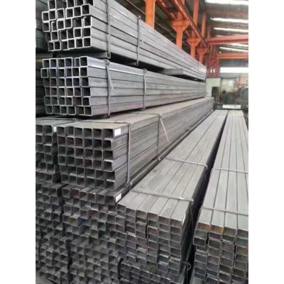 China Cheap Decoration Factory Sales Ms Pipe Welded Galvanized Steel Pipes Carbon Square /rectangular Hollow Section Steel Tubes In China for sale