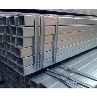 China High Quality Decoration Corrugated Square Tubing Galvanized Rectangular Steel Pipe Iron Tube Price for sale