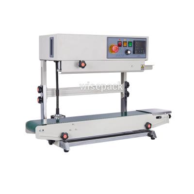 China Food Vertical Continuous Strip Sealer, Coffee Pouch Sealing Machine for sale