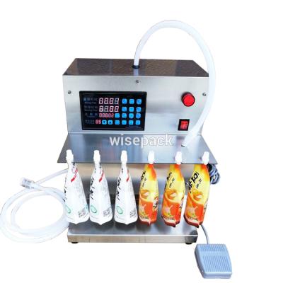 China Food bag filler machine bag in box pouch filling machine for sale