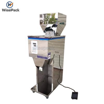 China semi automatic food powder dispensing machine, powder dispenser for sale