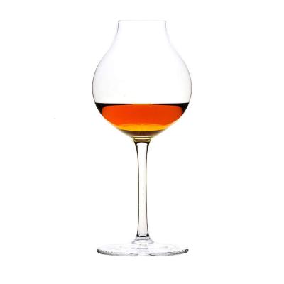 China BRIEF Tulip Shaped Whiskey Goblet Glass unique for sale