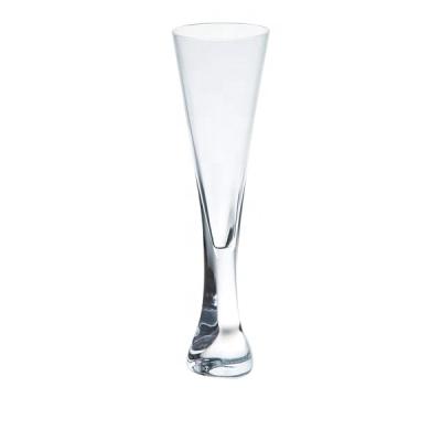 China Stocked Thick Long Stem Crystal Glass Clear 3.7 oz Beer Glass for sale